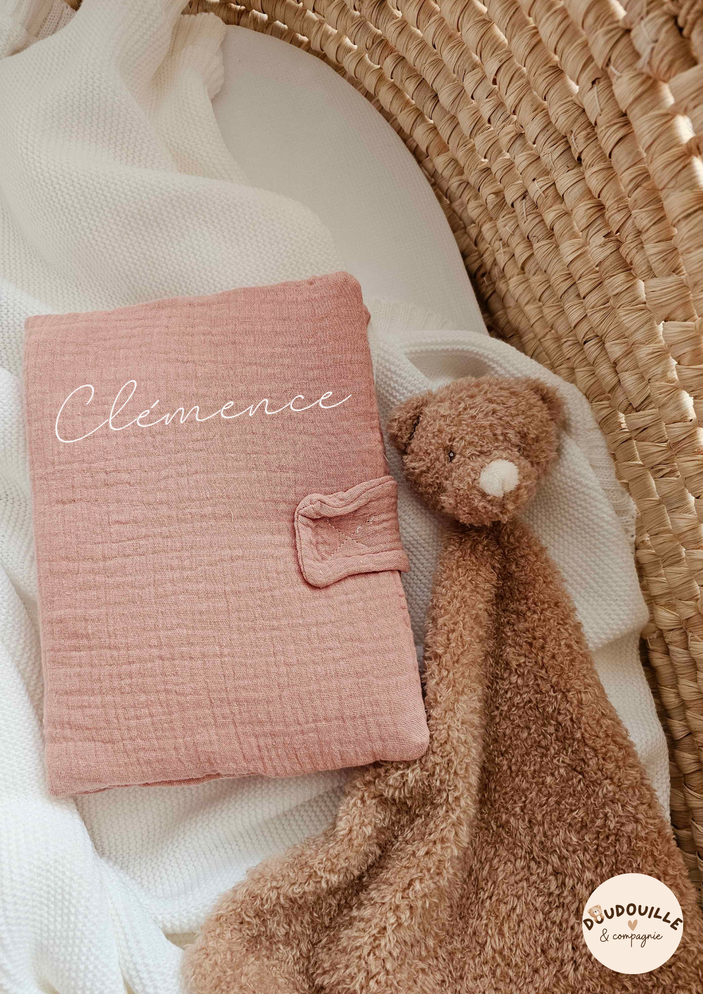 Protège Carnet De Santé - Rose