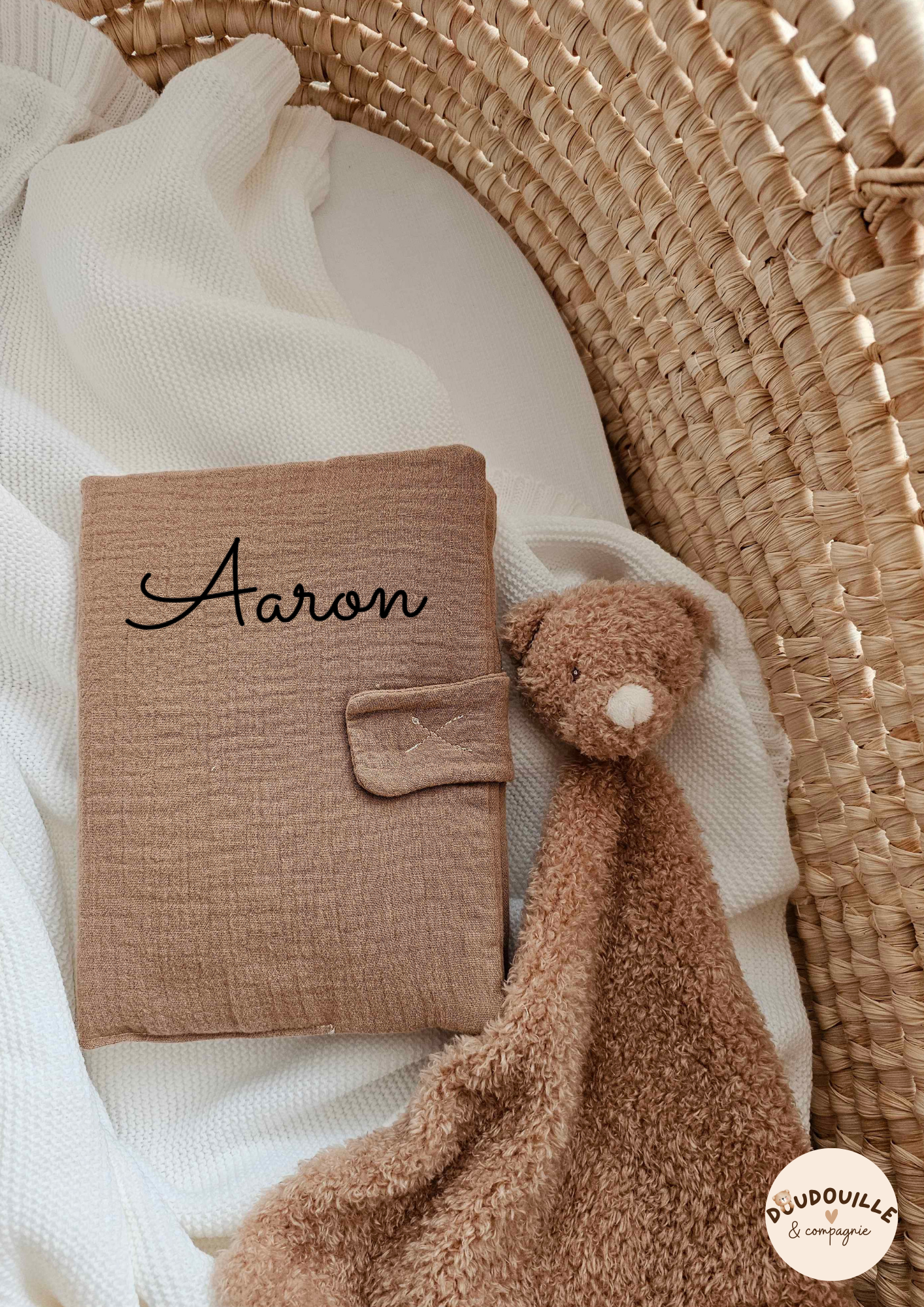 Protège Carnet De Santé - Brun