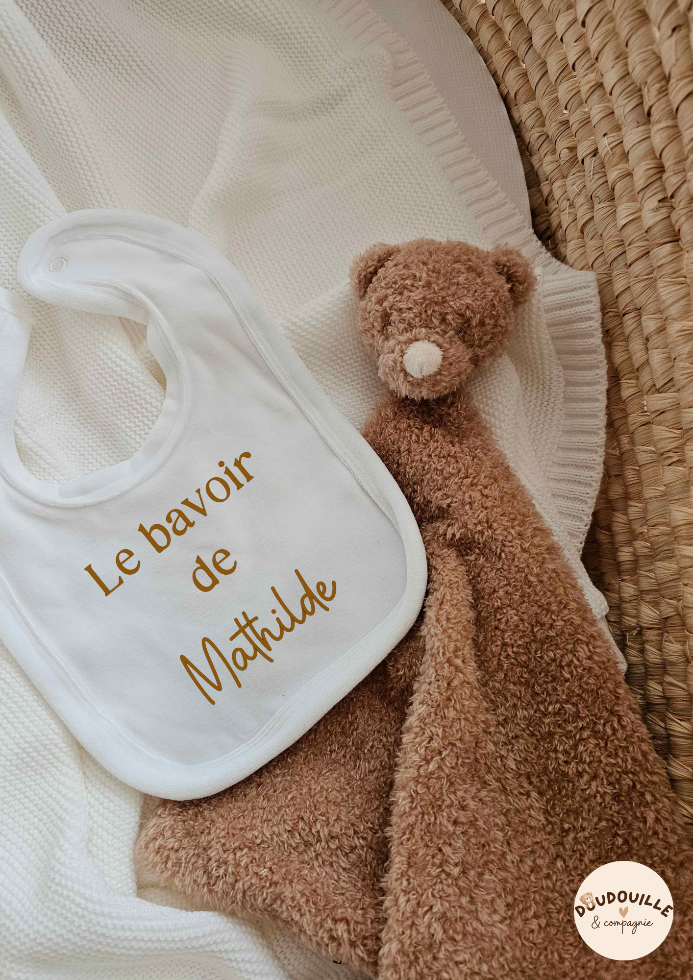 Bavoir Velours - Le bavoir de...