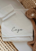 Capes de Bain - Gaze de coton - Blanc