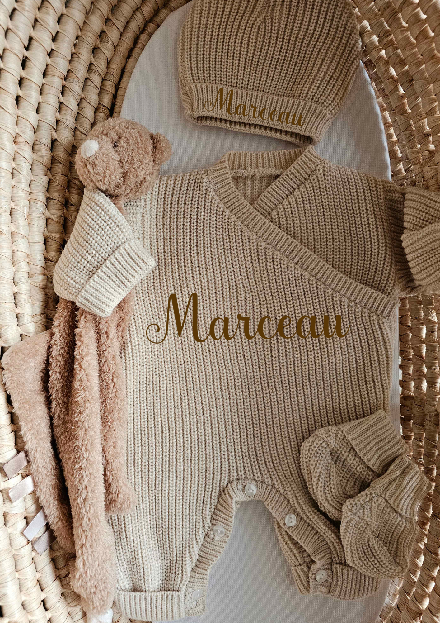 Combinaison - Sans Col - Beige