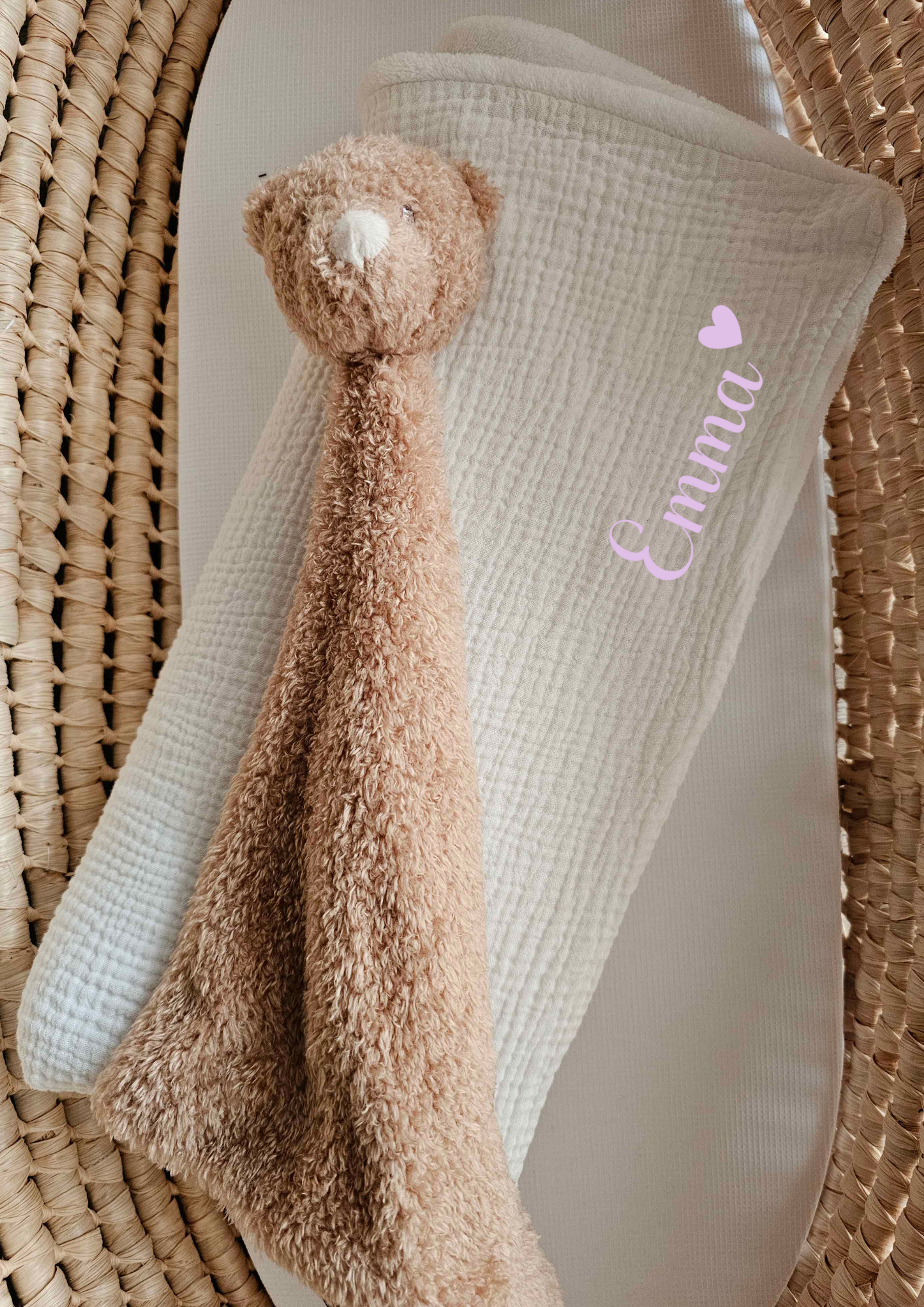 Couverture - Gaze de Coton - Blanc