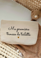 Trousse de toilette - Beige - Ma Première Trousse